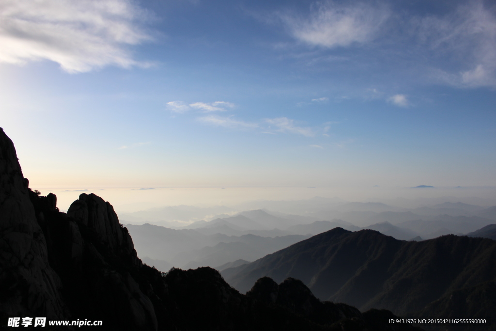 黄山云海风光图片