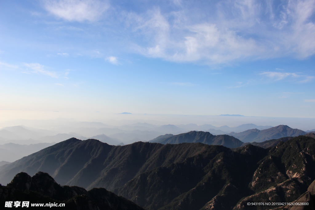 黄山云海风光图片