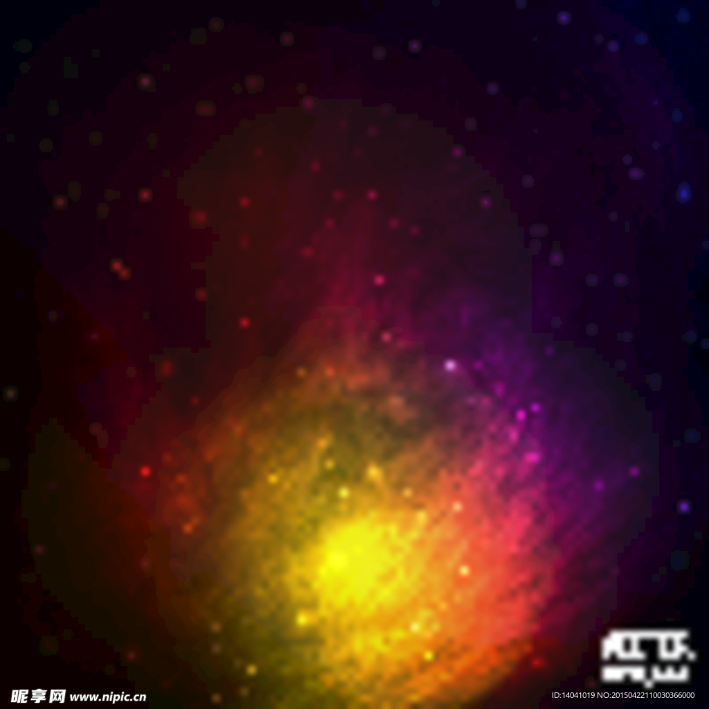 绚丽宇宙背景