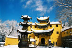 九华山冬景