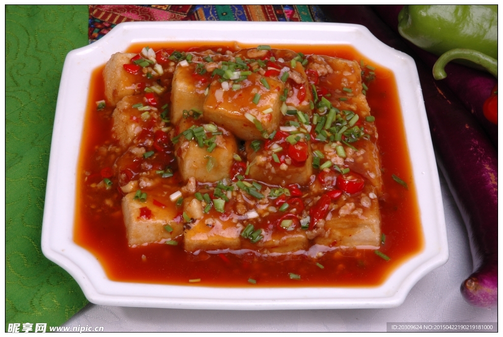 毛渣烧豆腐