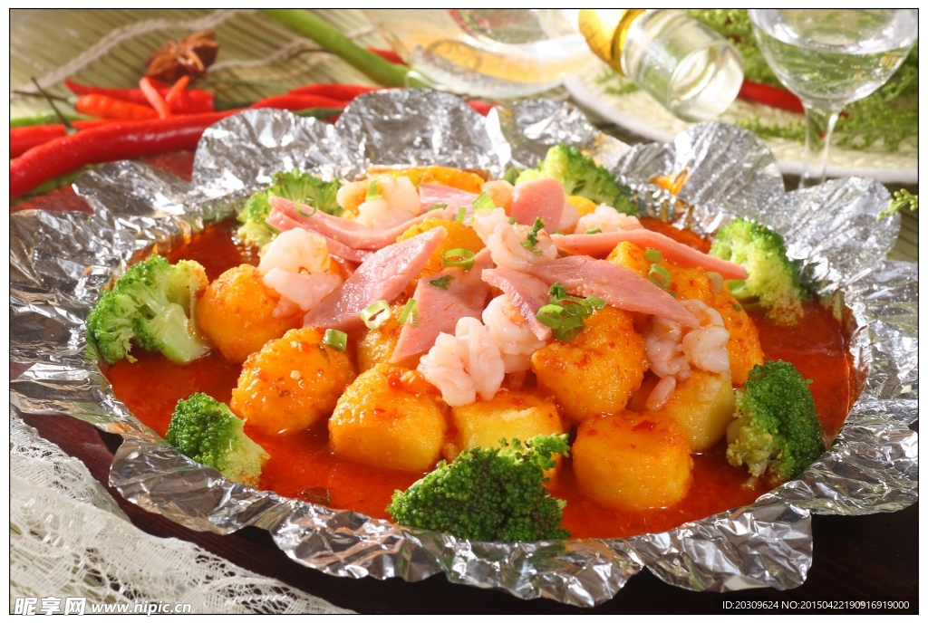 三鲜鱼香豆腐