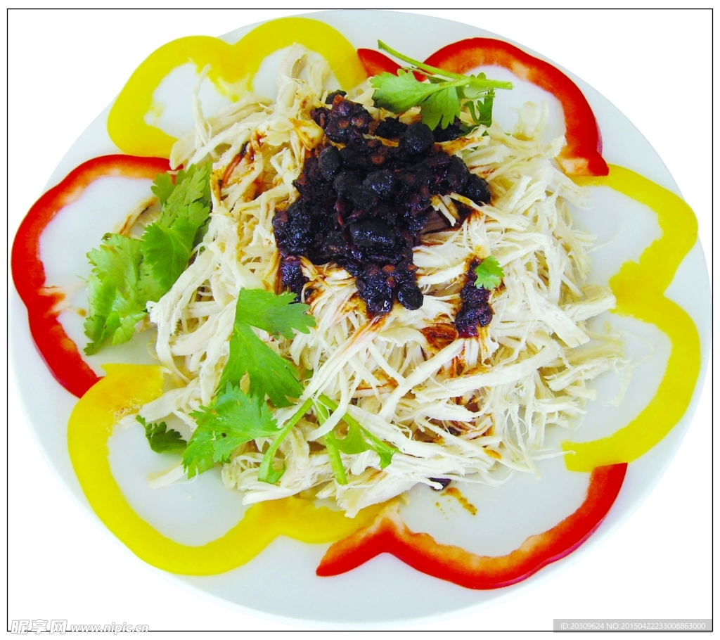 香辣鸡丝