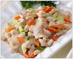 鲜桃仁炒鸡丁