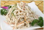 鸡菇三丝