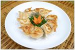 鸡汁锅贴