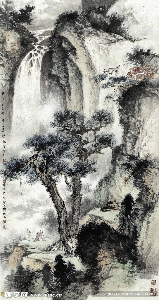 观瀑图