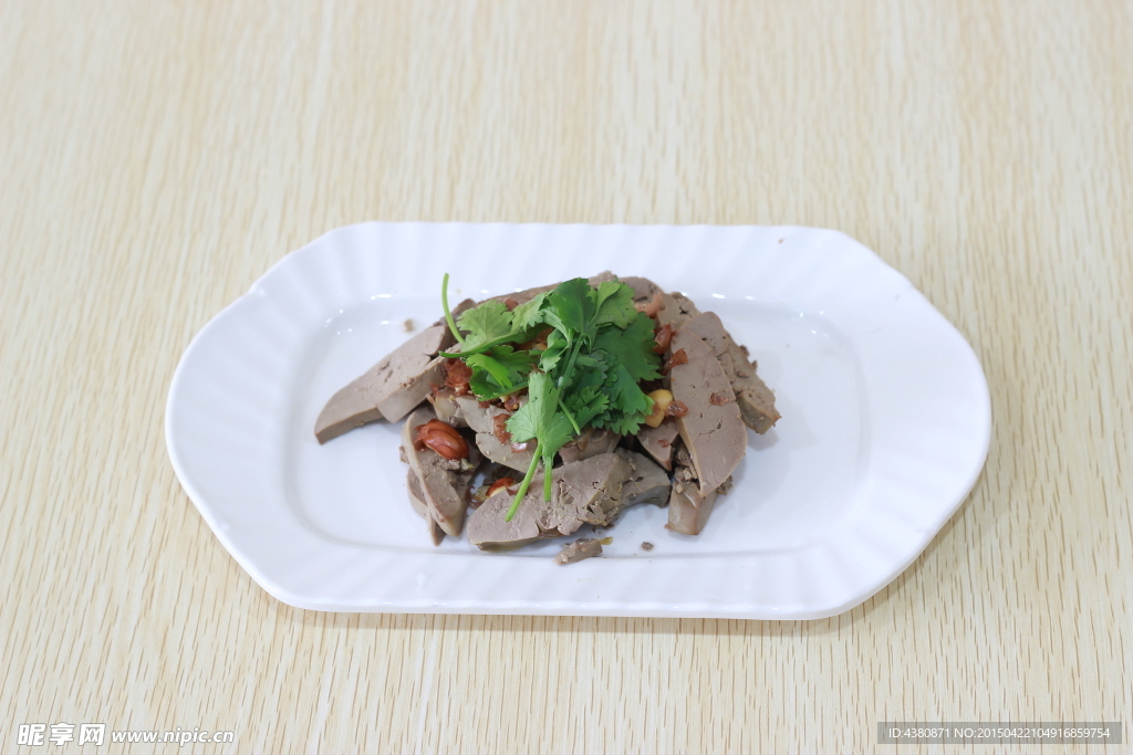 凉拌鸭肝