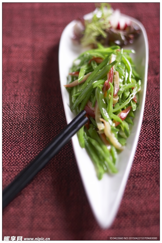 脆豆拌裙贝