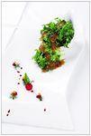 豆苗拌蜇头