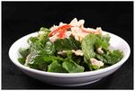 食香菜拌桃仁