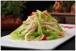 小芹菜拌豆芽