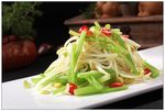 小芹菜拌豆芽