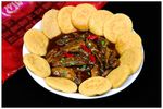小黄鱼贴饼子