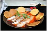 平锅黄鱼饼子