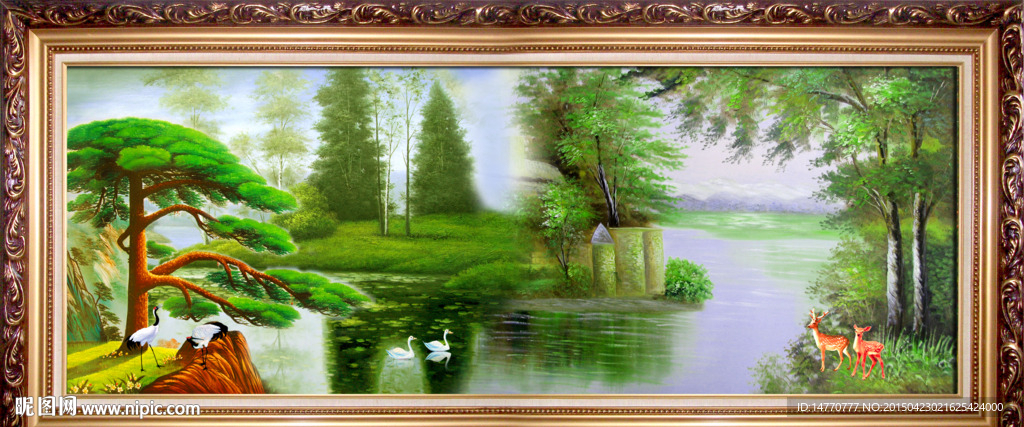油画风景