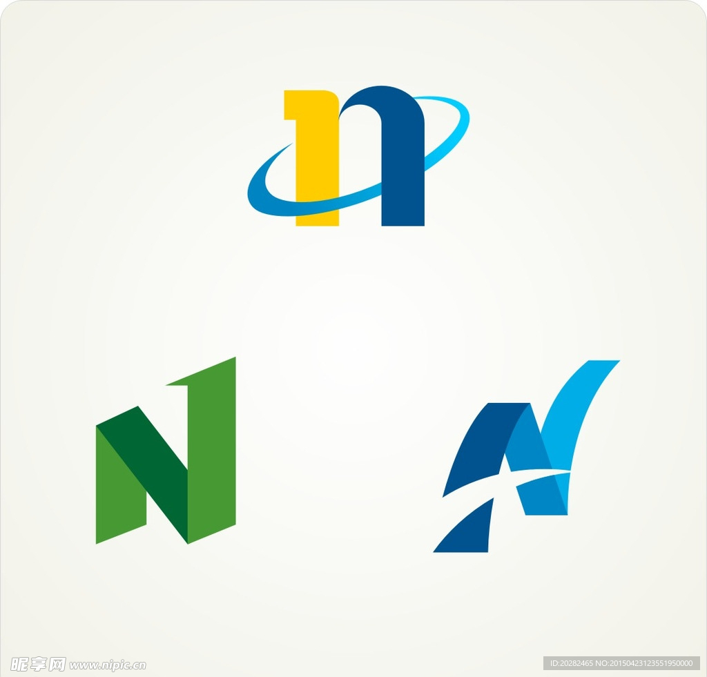 N字母logo