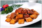 烧汁芥末牛仔肉