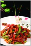 土豆豆角炒牛肚