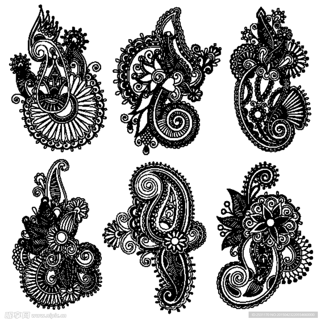 古典花纹