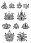 古典花纹