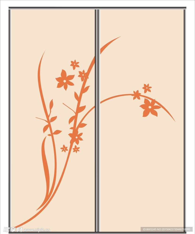 移门花纹