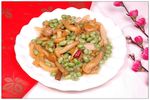 滑子菇毛豆