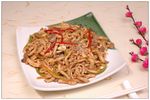 肉丝炒姬菇