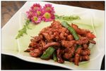 杏鲍菇炒肉筋