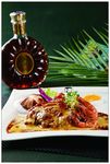 黑胡椒芝士锔鸡扒配大虾
