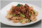 支竹蒜苗炒鸡杂