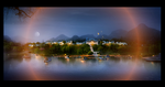 夜景公园渲染图