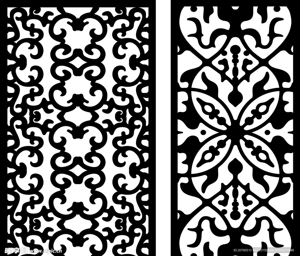 精美镂空花纹图案大全