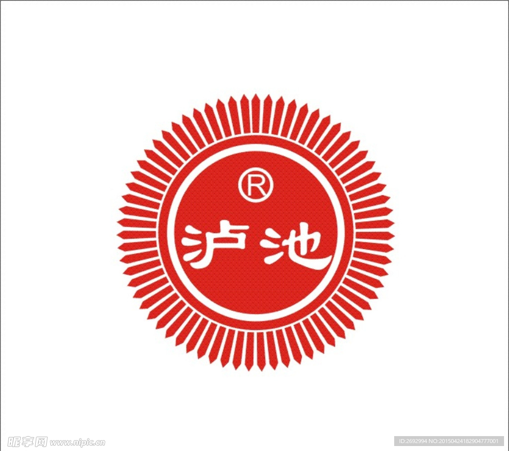 泸池酒标志
