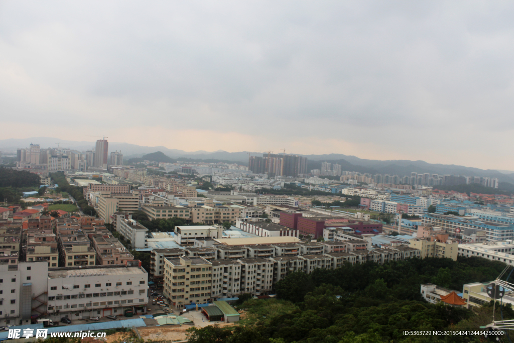 鸟瞰城市