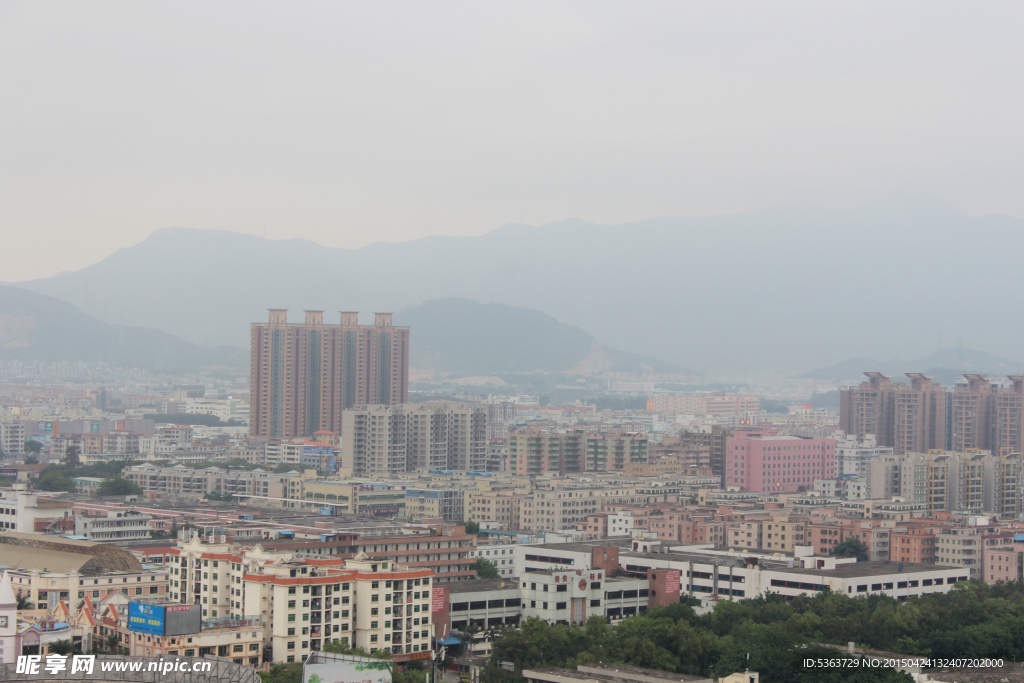 鸟瞰城市