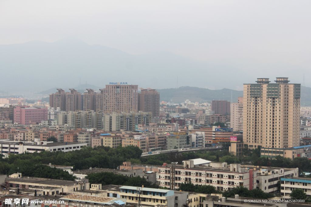 鸟瞰城市