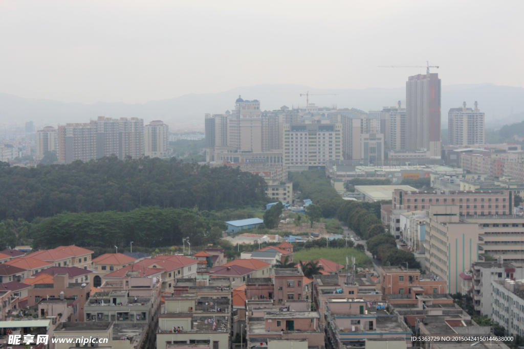 鸟瞰城市