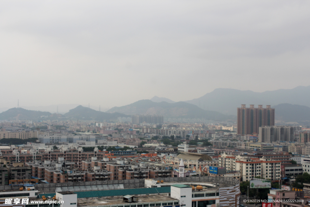 鸟瞰城市