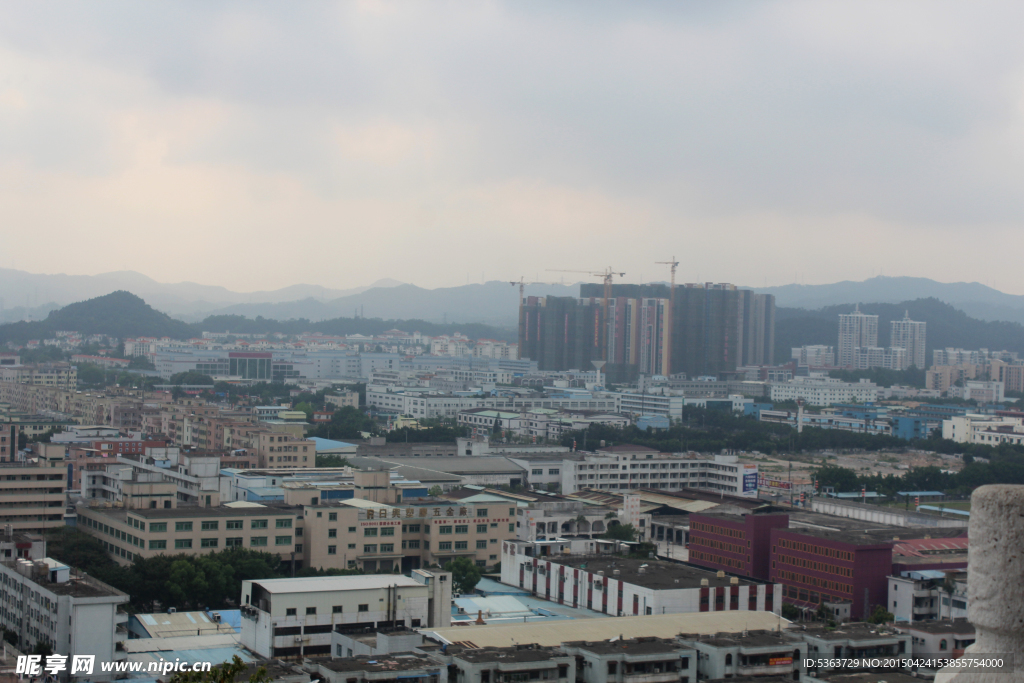 鸟瞰城市