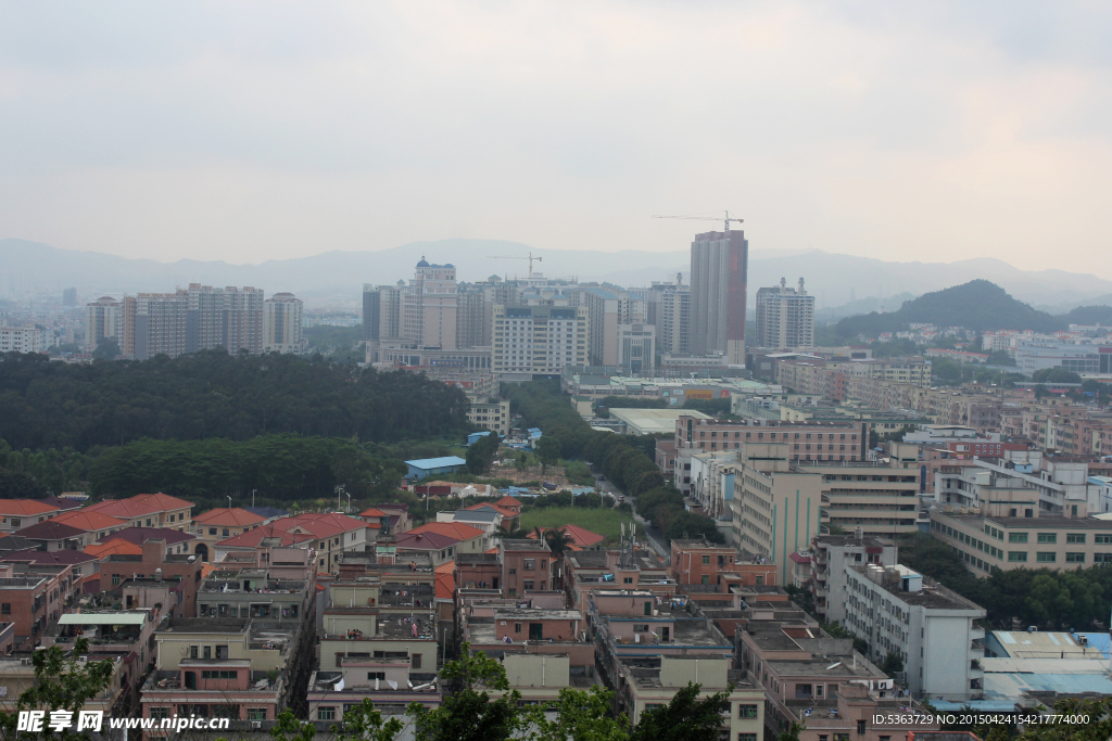 鸟瞰城市