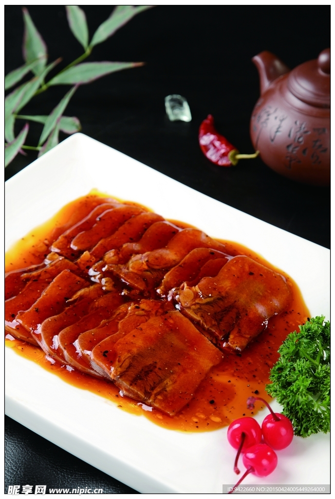 烹汁牛舌