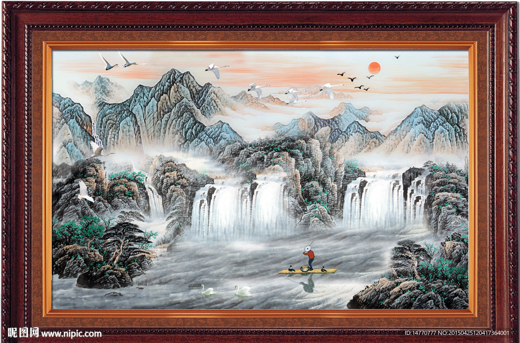 国画山水