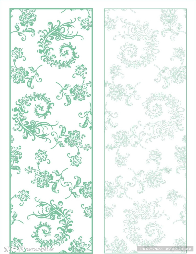欧式花纹