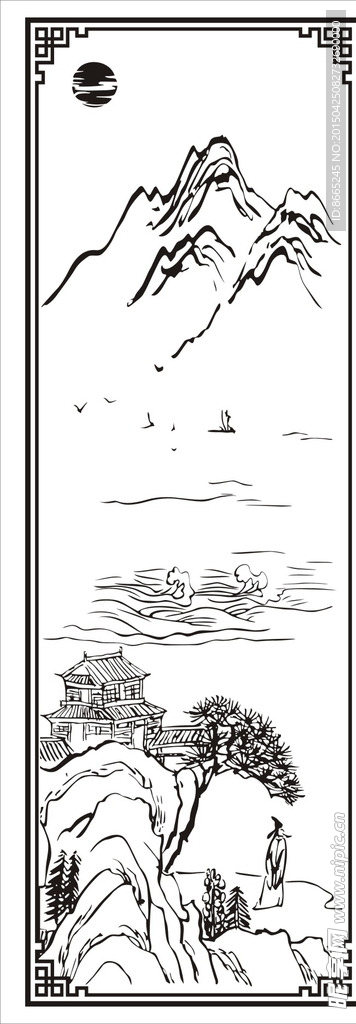 山水画