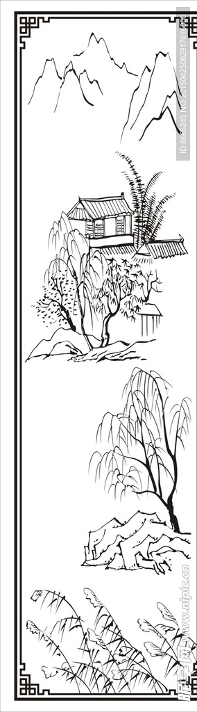 山水画