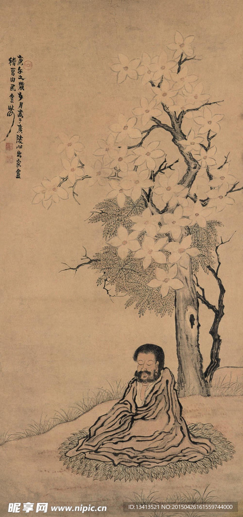 金农 水墨人物