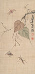 齐白石 工笔草虫