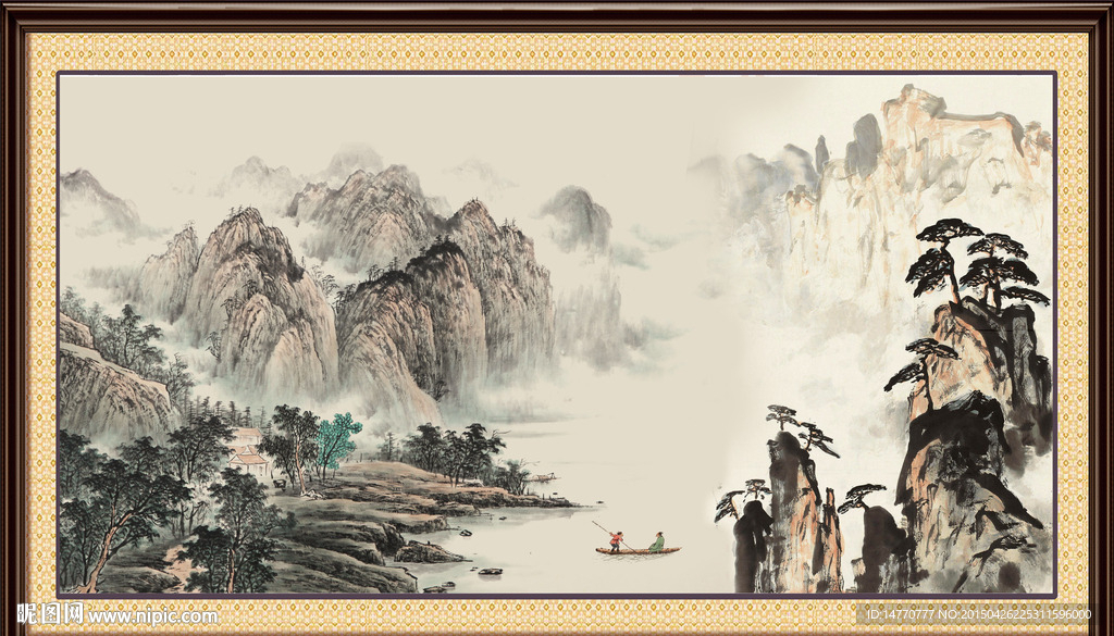 国画山水