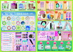 A3化妆品DM宣传单
